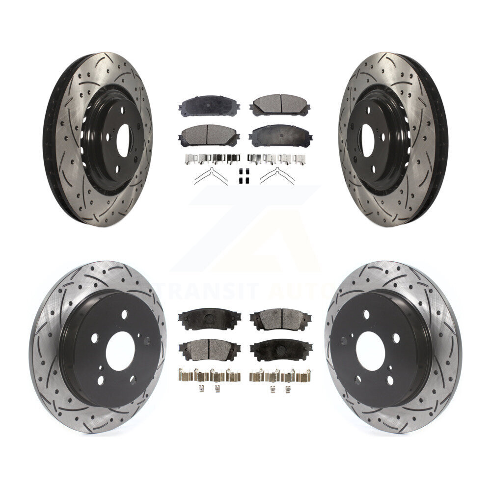 Transit Auto - KDF-100659 - Front and Rear Disc Brake Kits