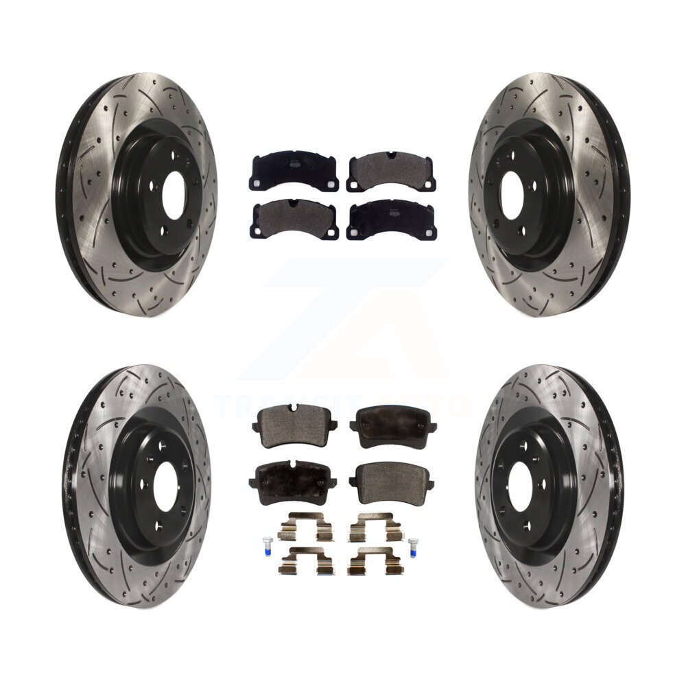 Transit Auto - KDF-100660 - Front and Rear Disc Brake Kits