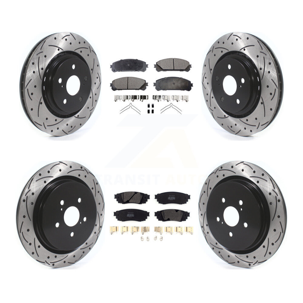 Transit Auto - KDF-100678 - Front and Rear Disc Brake Kits
