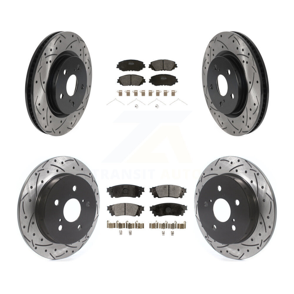 Transit Auto - KDF-100685 - Front and Rear Disc Brake Kits