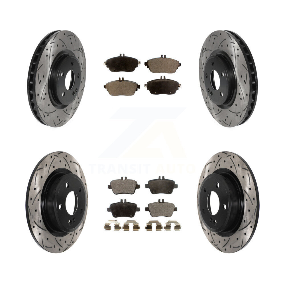 Transit Auto - KDF-100859 - Front and Rear Disc Brake Kits
