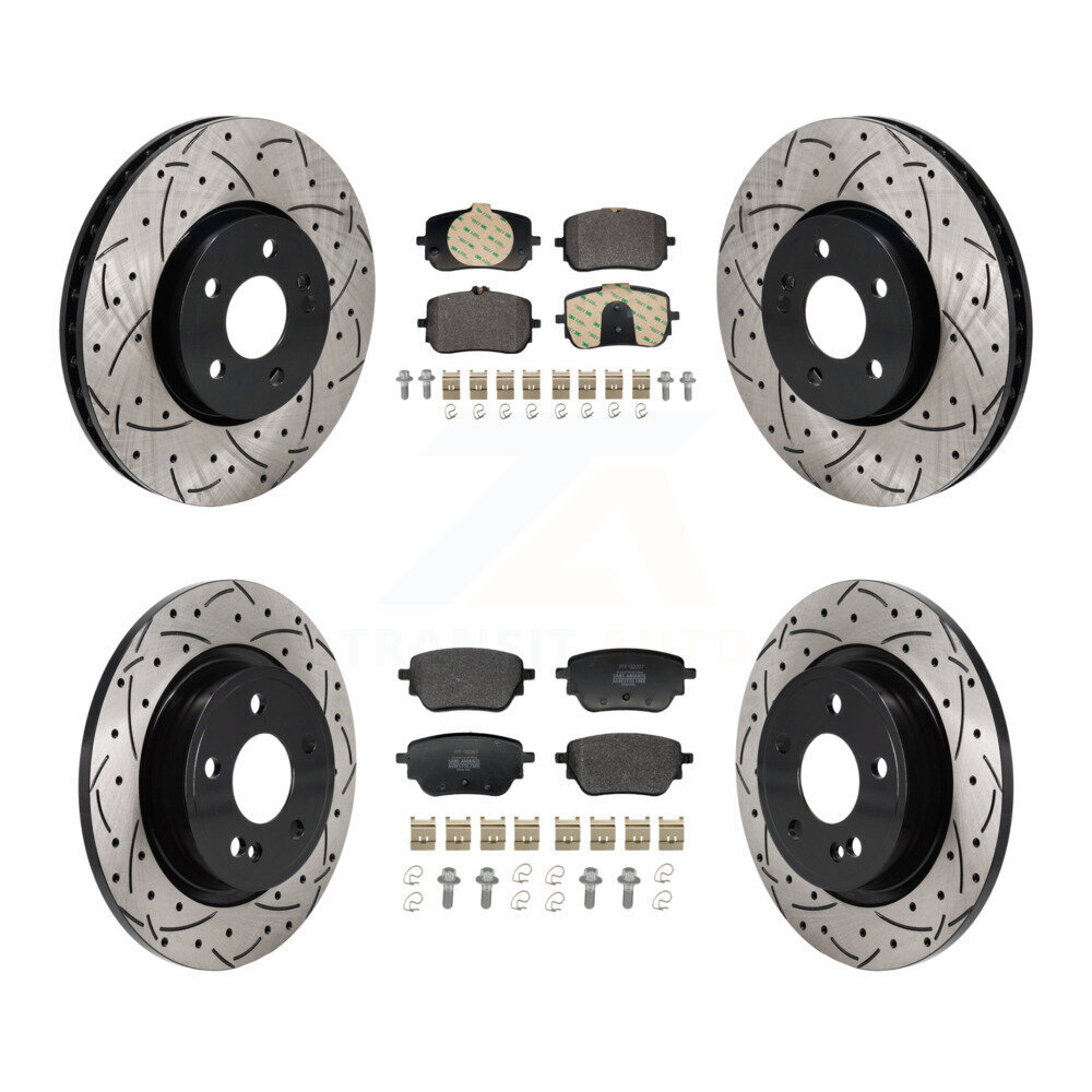 Transit Auto - KDF-101289 - Front and Rear Disc Brake Kits