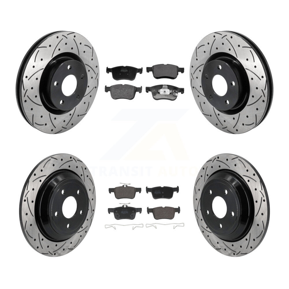 Transit Auto - KDF-101301 - Front and Rear Disc Brake Kits