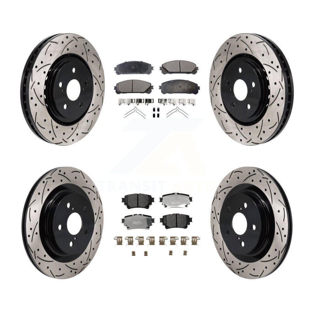 Transit Auto - KDF-101312 - Front and Rear Disc Brake Kits