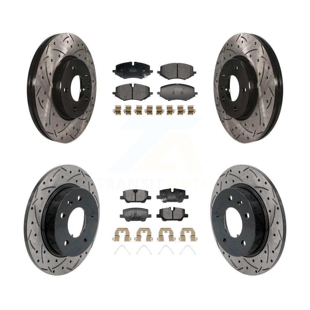 Transit Auto - KDF-101318 - Front and Rear Disc Brake Kits