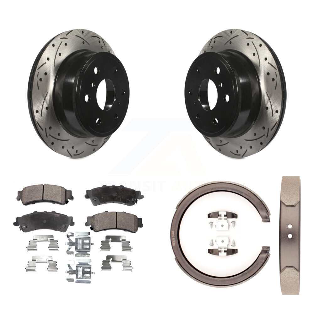 Transit Auto KDF-101549 Disc Brake Kit for 2007 GMC Sierra 1500 Classic - Rear