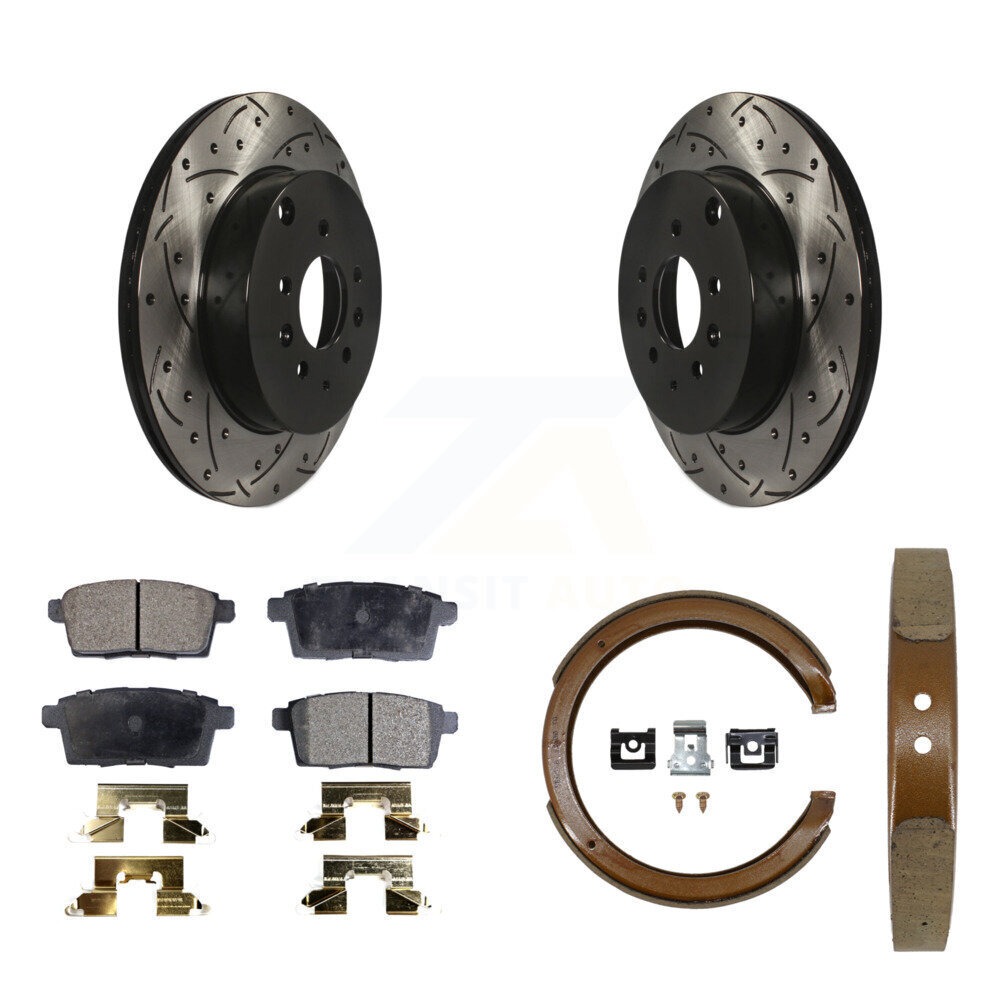 Transit Auto KDF-101550 Disc Brake Kit for 2007-2012 Mazda CX-9 - Rear