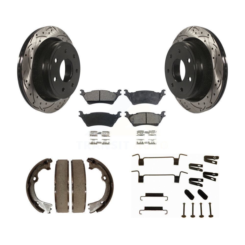 Transit Auto KDF-101622 Disc Brake Kit for 2012-2014 Ford F-150 - Rear
