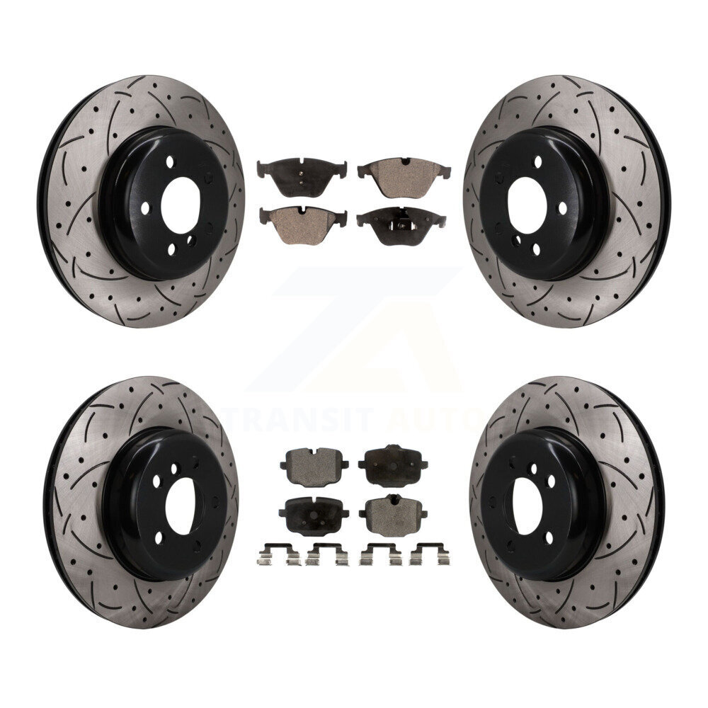 Transit Auto - KDF-101759 - Front and Rear Disc Brake Kits