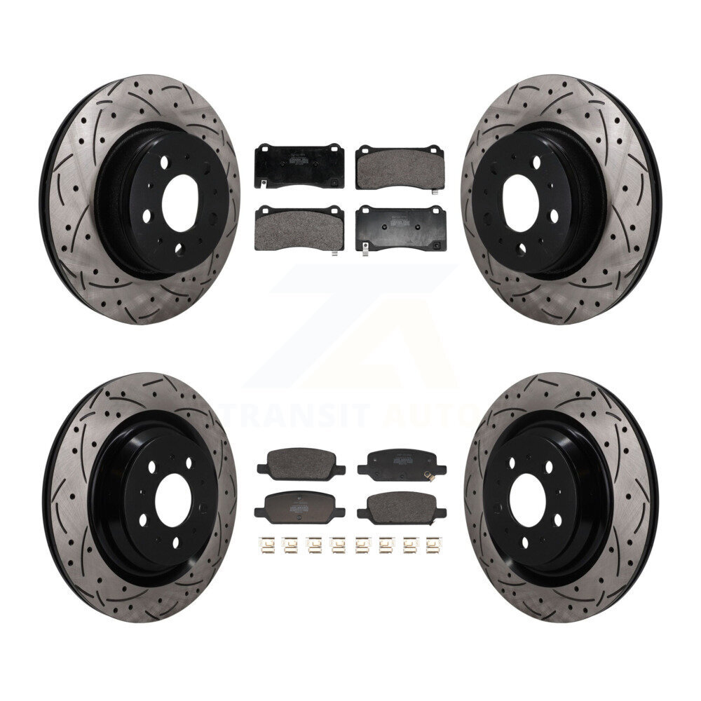 Transit Auto - KDF-101760 - Front and Rear Disc Brake Kits
