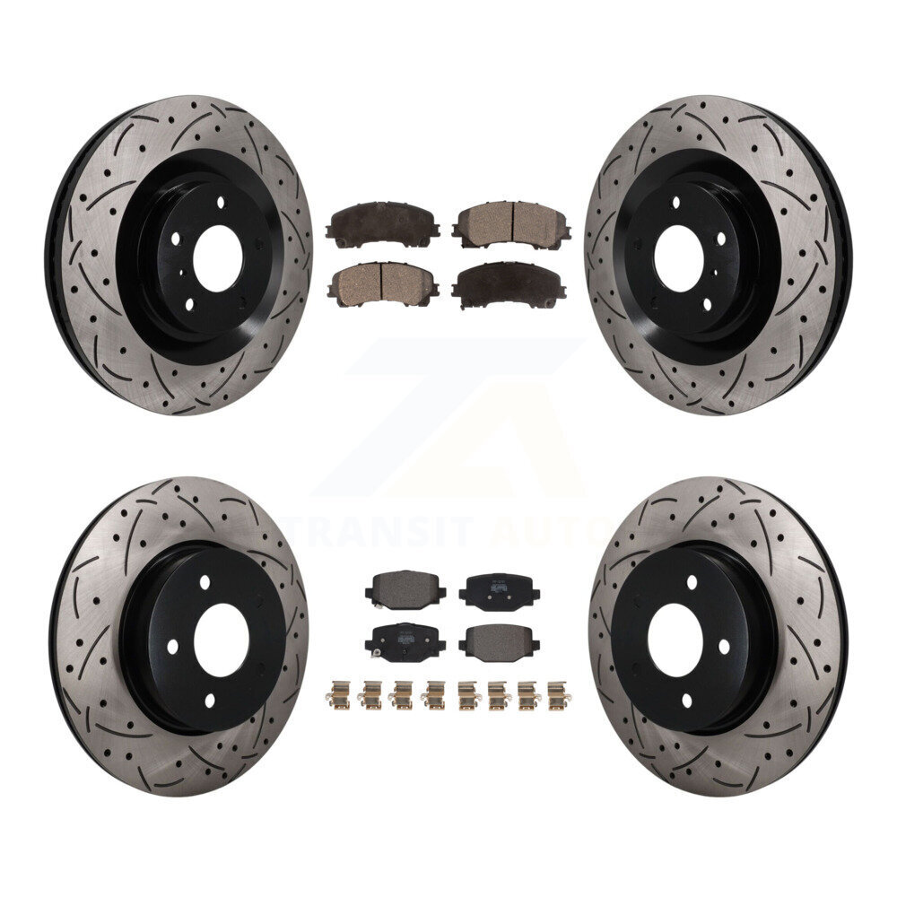 Transit Auto - KDF-101803 - Front and Rear Disc Brake Kits