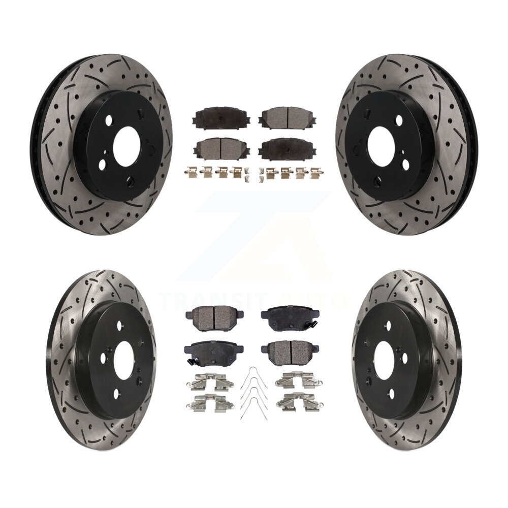 Transit Auto - KDF-101820 - Front and Rear Disc Brake Kits