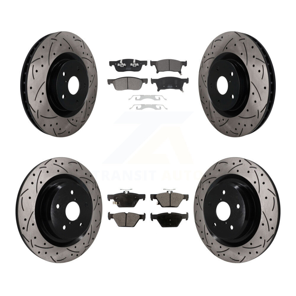 Transit Auto - KDF-101830 - Front and Rear Disc Brake Kits