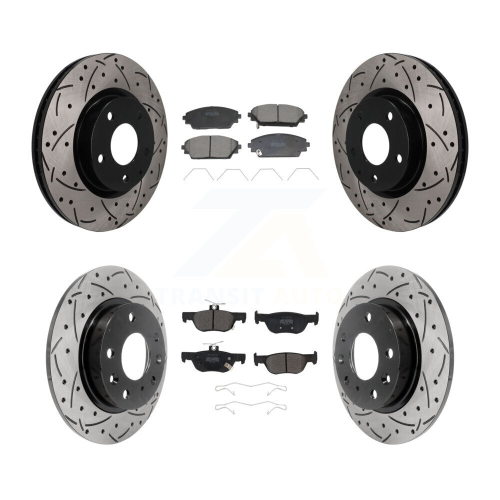 Transit Auto - KDF-101831 - Front and Rear Disc Brake Kits