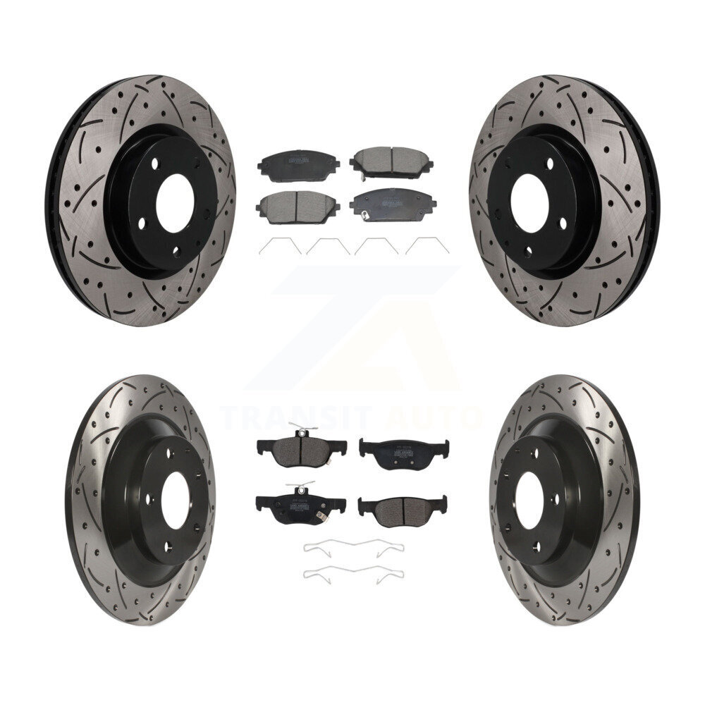 Transit Auto - KDF-101832 - Front and Rear Disc Brake Kits
