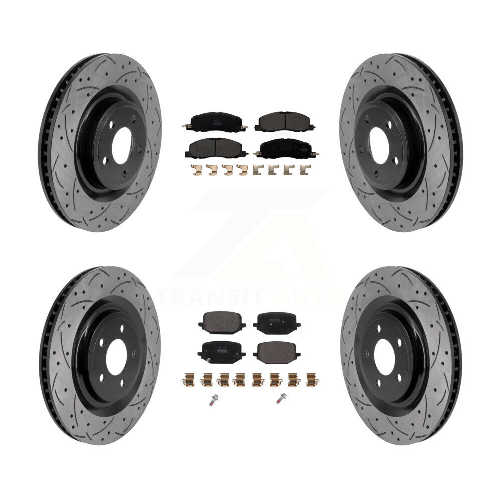 Transit Auto - KDF-101856 - Front and Rear Disc Brake Kits