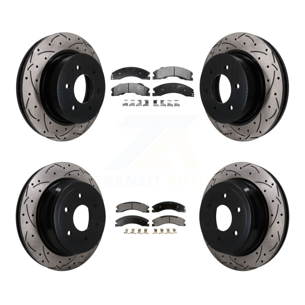 Transit Auto - KDF-101860 - Front and Rear Disc Brake Kits
