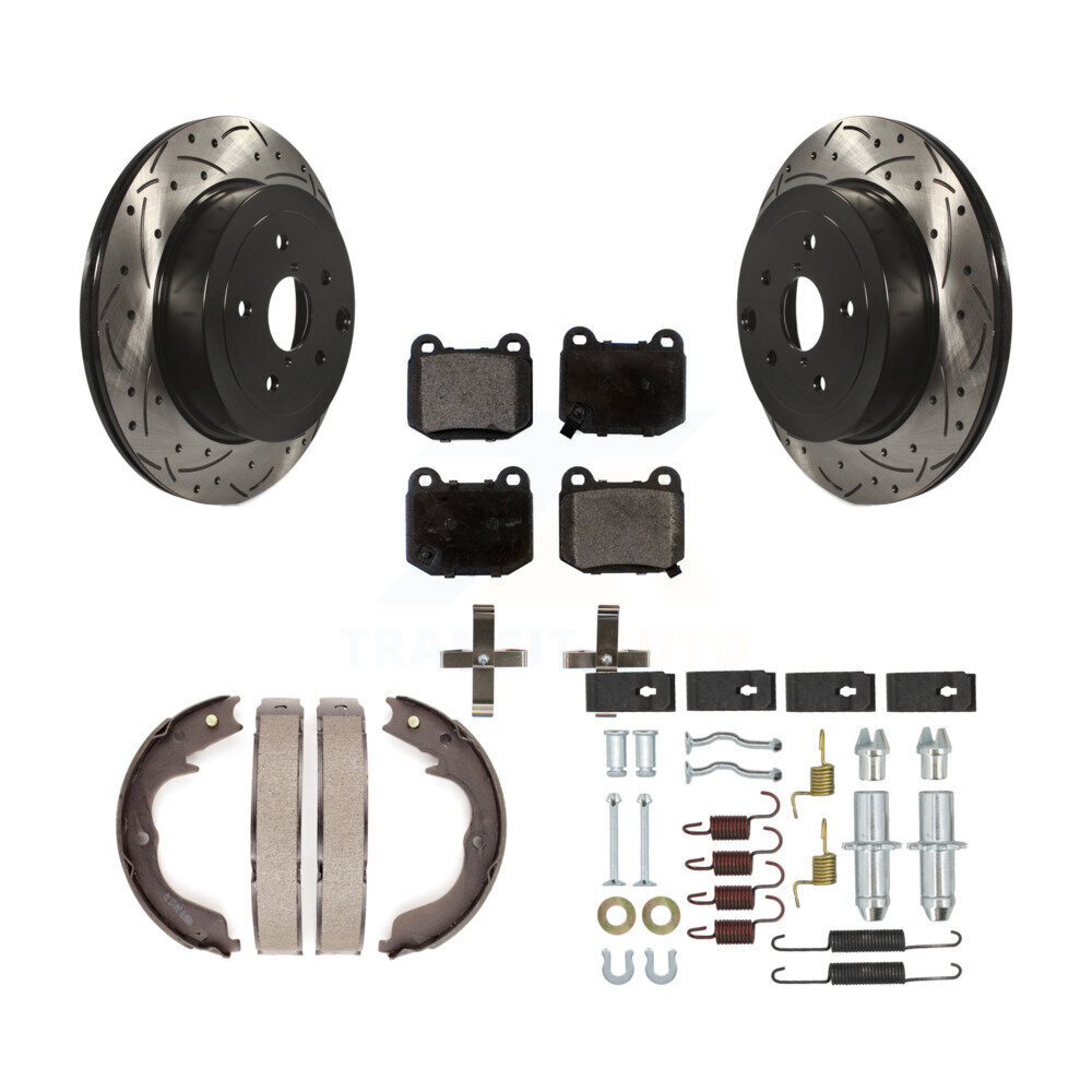 Transit Auto KDF-102024 Disc Brake Kit for 2011 Subaru Impreza - Rear