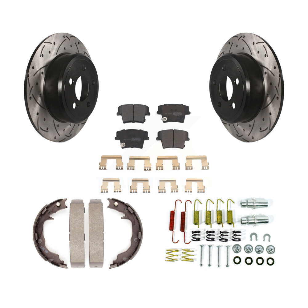 Transit Auto KDF-102040 Disc Brake Kit for 2014 Dodge Avenger - Rear