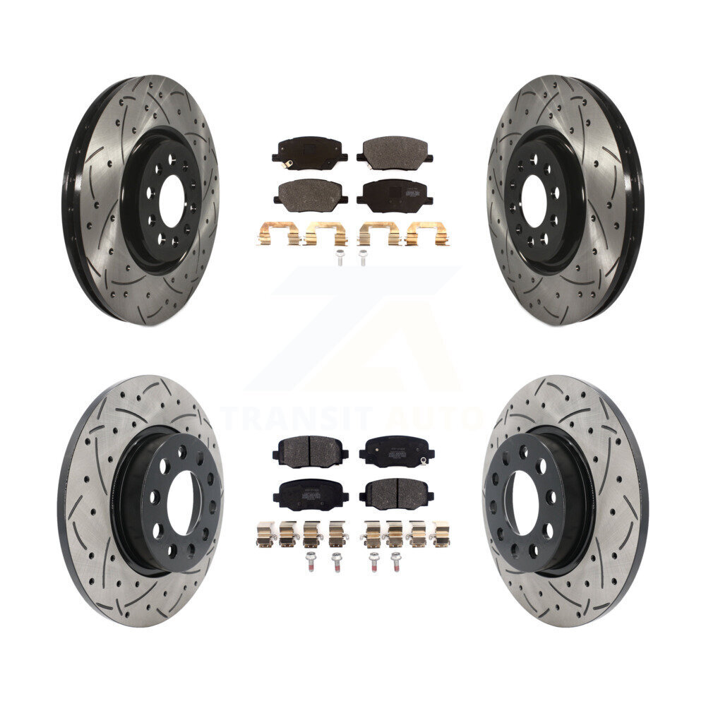 Transit Auto - KDF-102080 - Front and Rear Disc Brake Kits