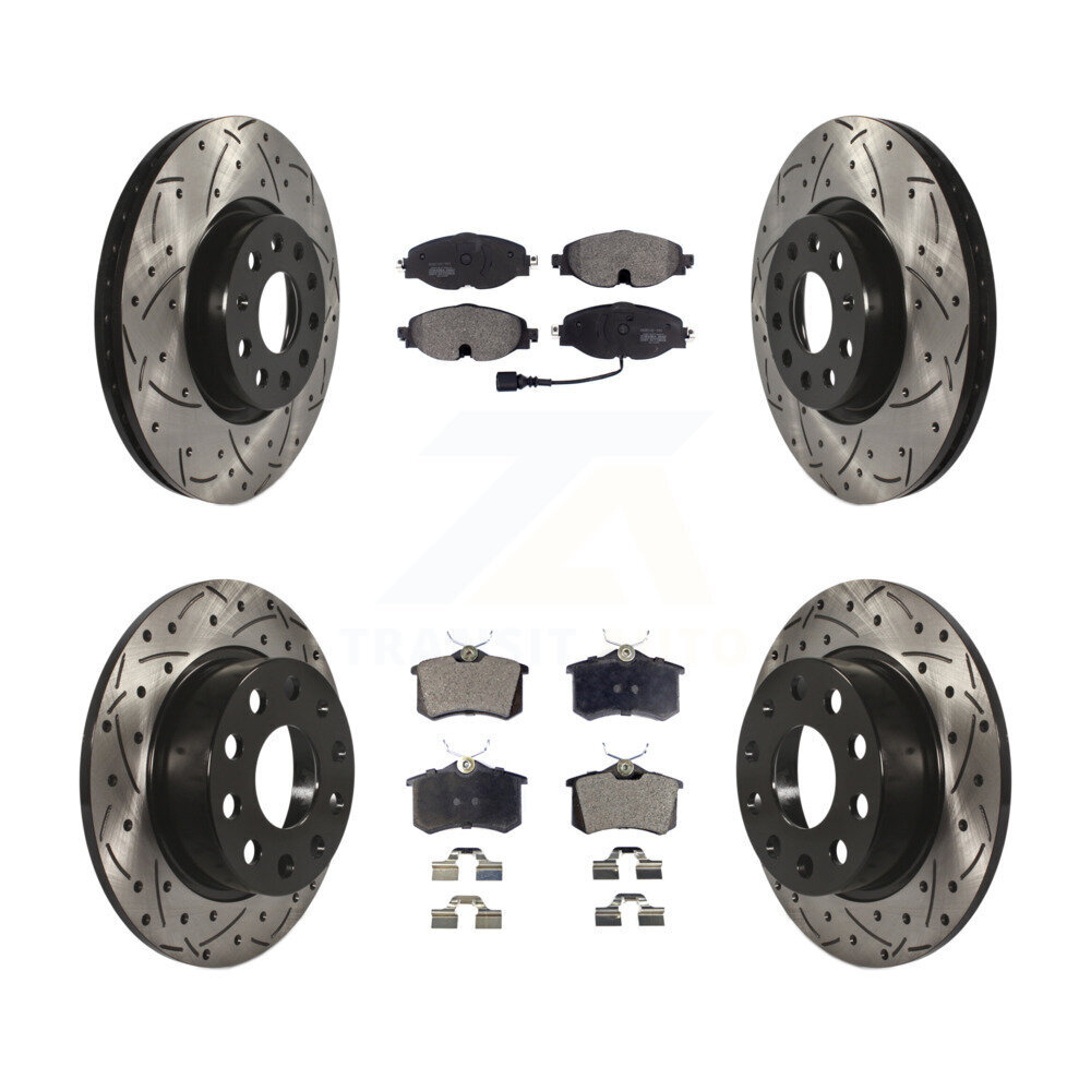 Transit Auto - KDF-102081 - Front and Rear Disc Brake Kits