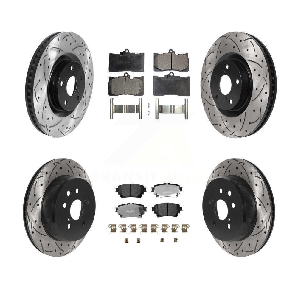 Transit Auto - KDF-102092 - Front and Rear Disc Brake Kits