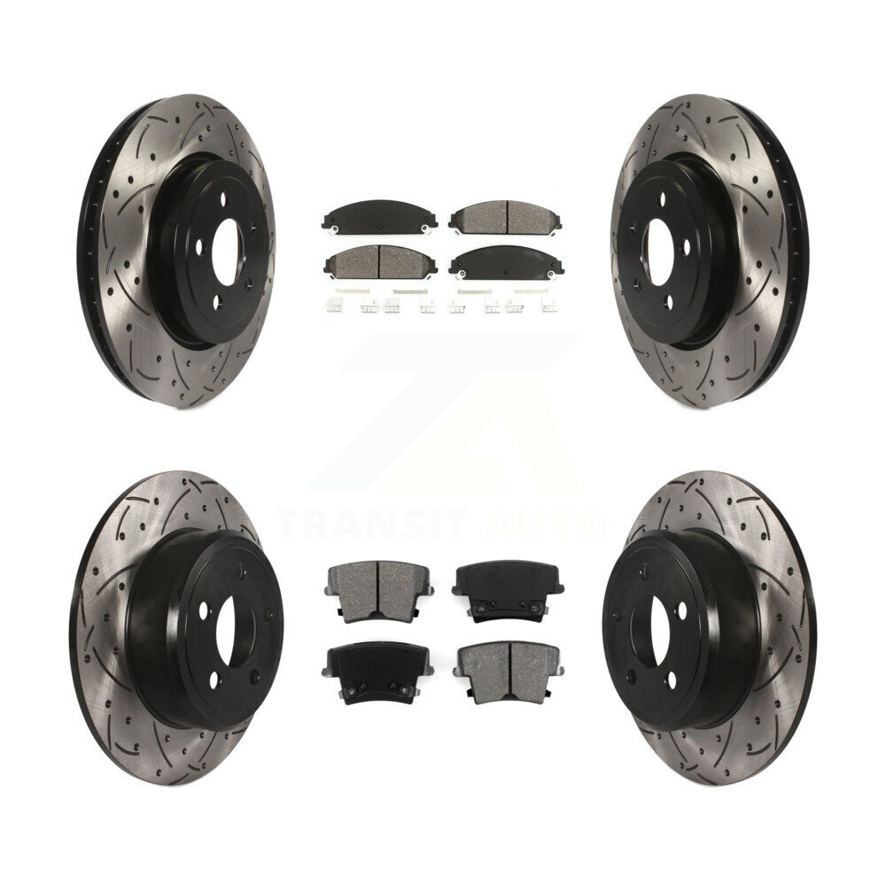 Transit Auto KDS-100228 Disc Brake Kit for 2005-2006 Chrysler 300 - Front and Rear