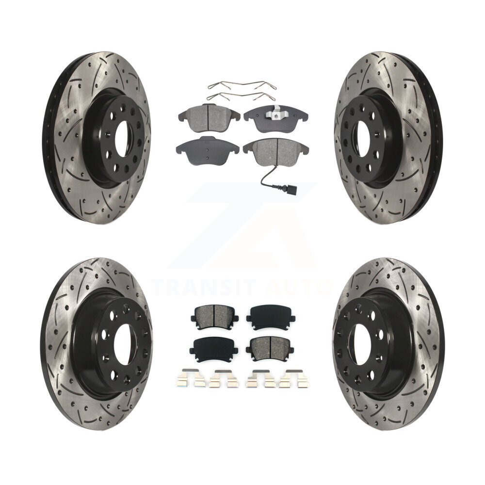 Transit Auto - KDS-100274 - Front and Rear Disc Brake Kits