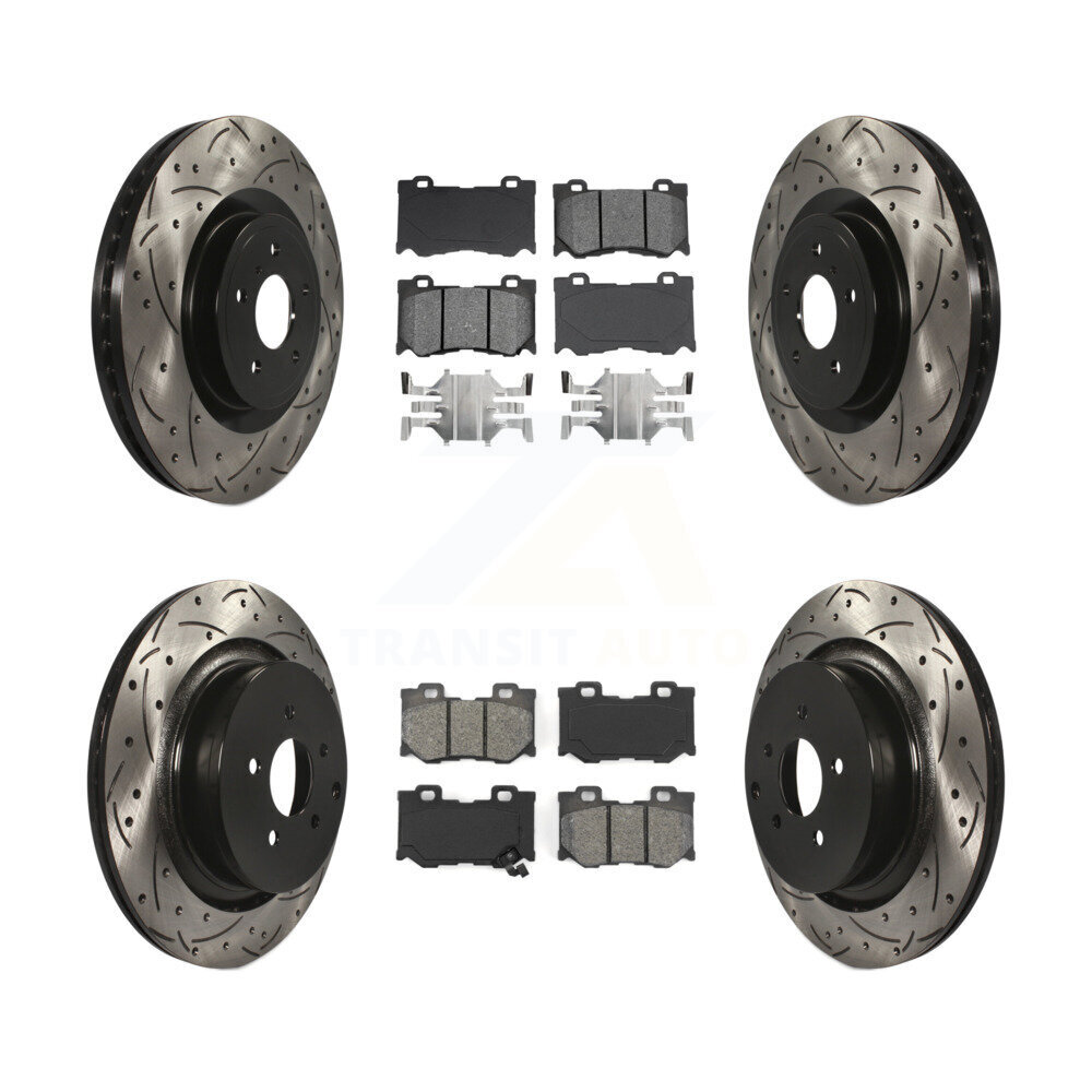 Transit Auto - KDS-100318 - Front and Rear Disc Brake Kits
