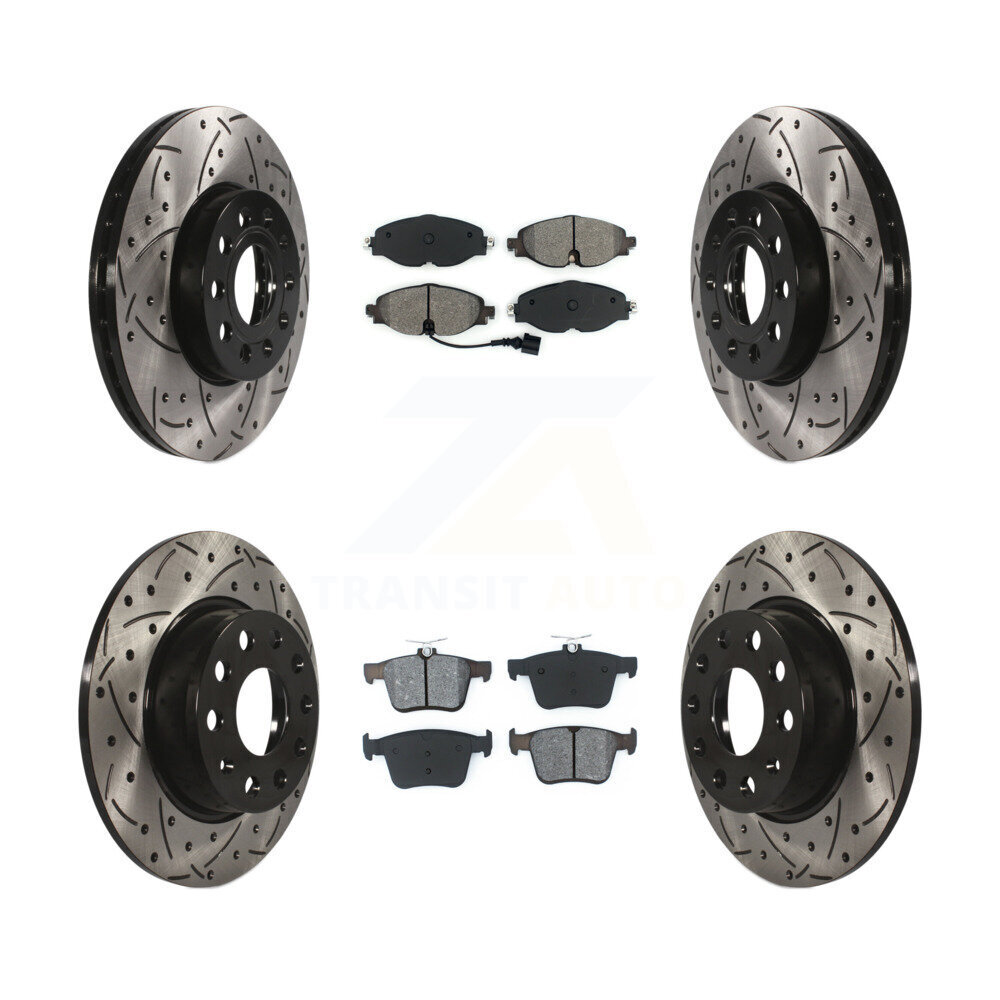 Transit Auto - KDS-100529 - Front and Rear Disc Brake Kits