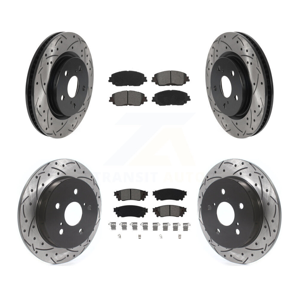 Transit Auto - KDS-100646 - Front and Rear Disc Brake Kits