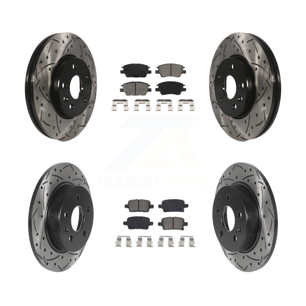 Transit Auto - KDS-100846 - Front and Rear Disc Brake Kits