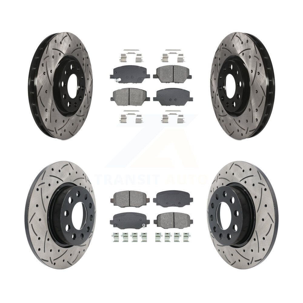 Transit Auto - KDS-100969 - Front and Rear Disc Brake Kits