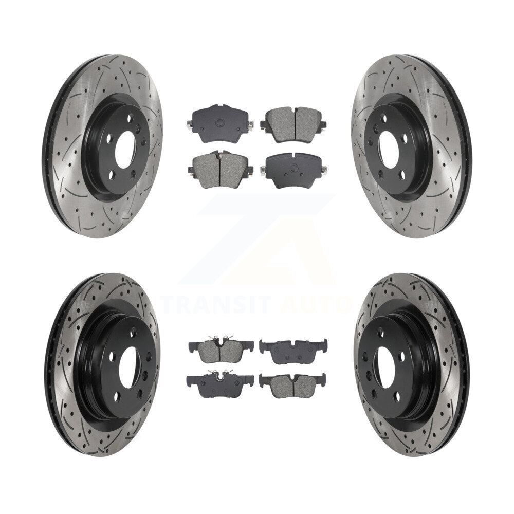 Transit Auto - KDS-100976 - Front and Rear Disc Brake Kits