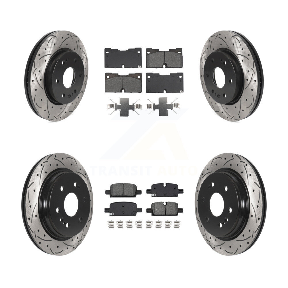 Transit Auto - KDS-100985 - Front and Rear Disc Brake Kits