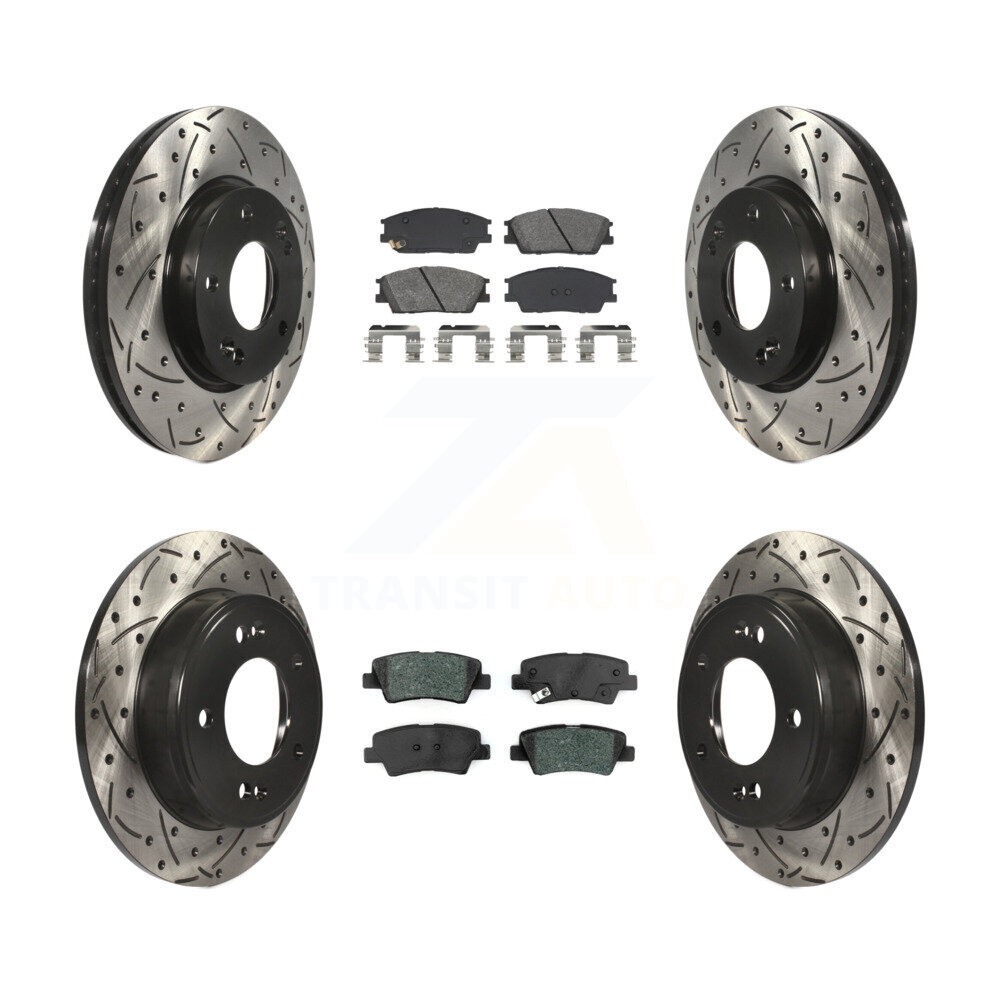 Transit Auto - KDS-101014 - Front and Rear Disc Brake Kits