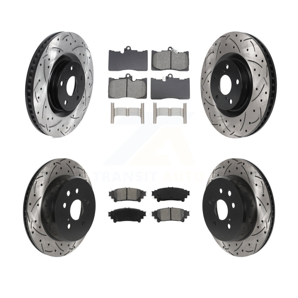 Transit Auto - KDS-101099 - Front and Rear Disc Brake Kits