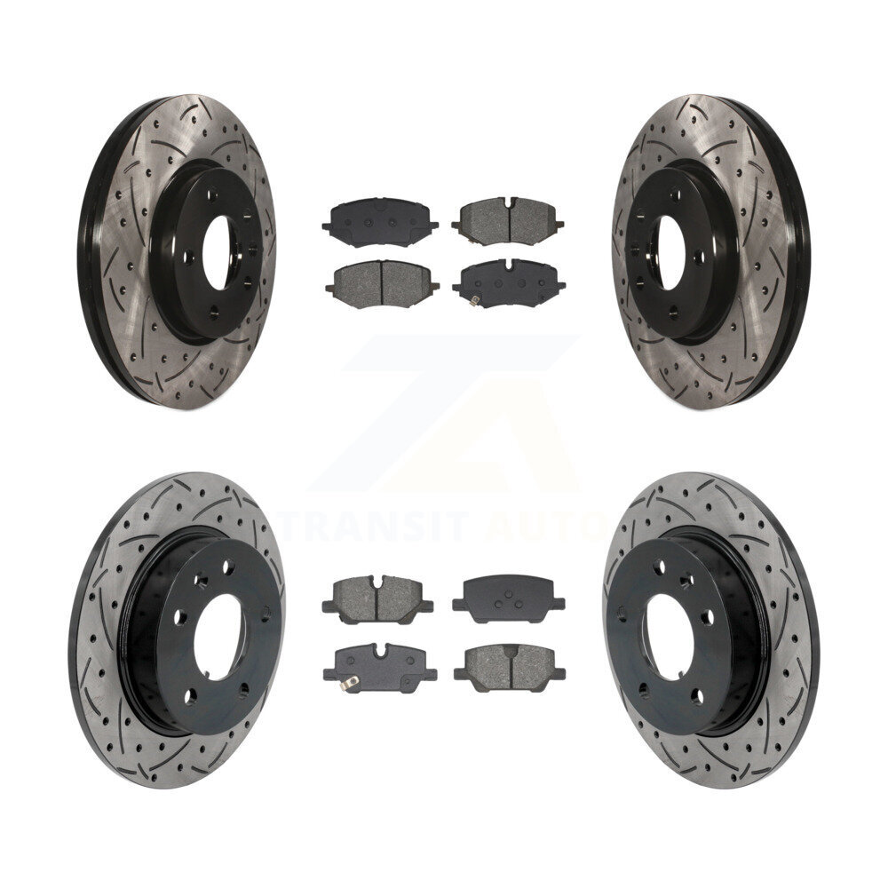 Transit Auto - KDS-101136 - Front and Rear Disc Brake Kits