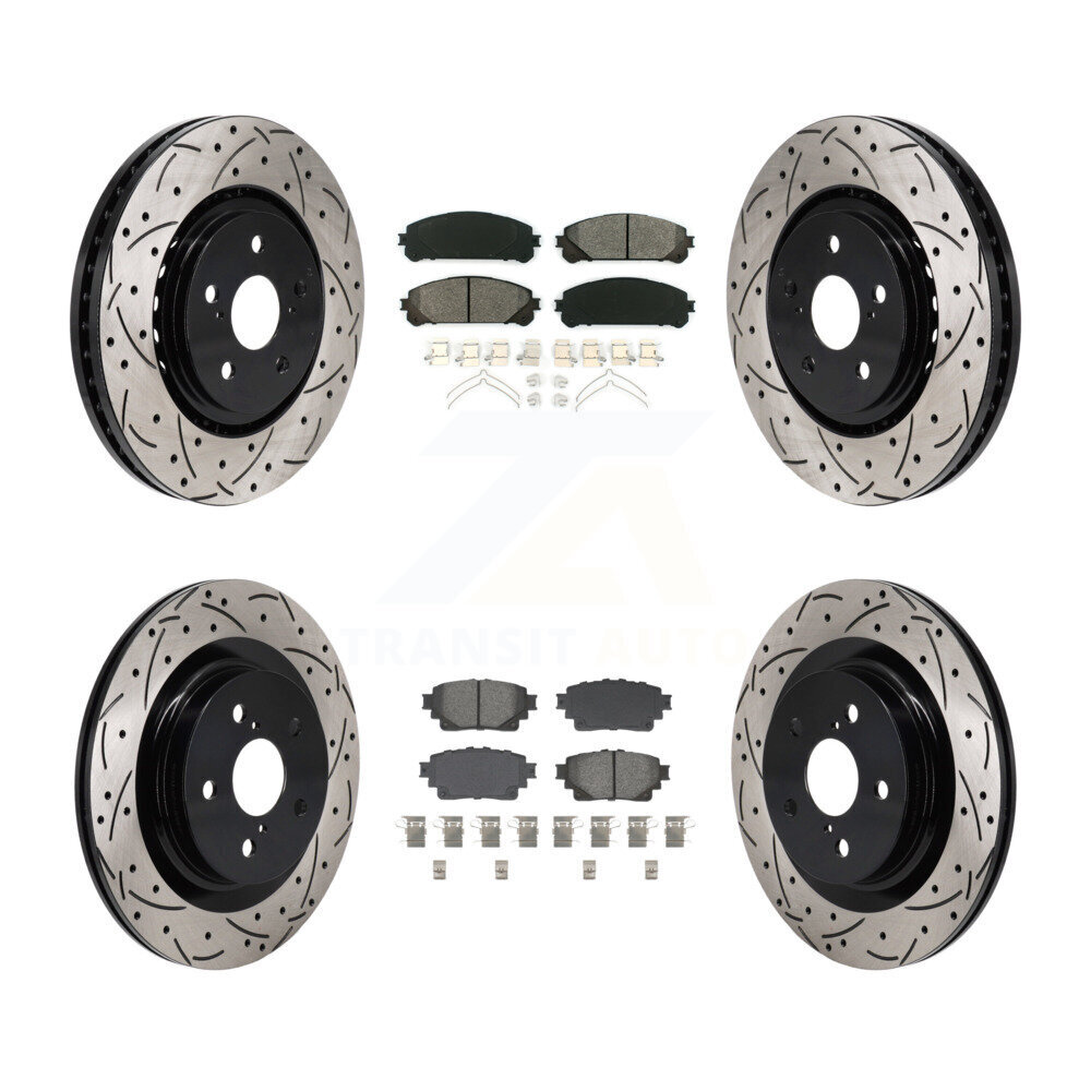 Transit Auto - KDS-101157 - Front and Rear Disc Brake Kits
