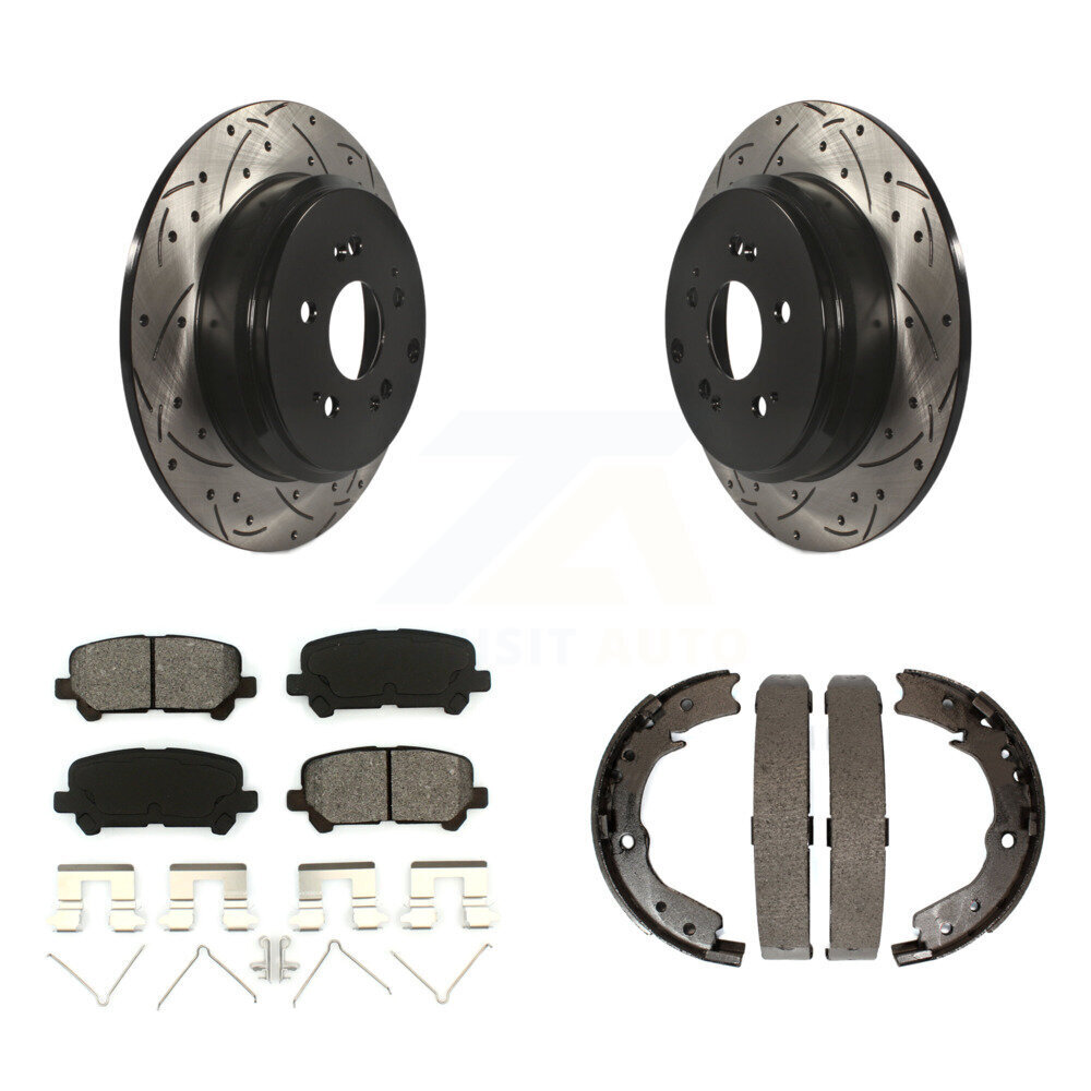 Transit Auto KDS-101294 Disc Brake Kit for 2011-2017 Honda Odyssey - Rear