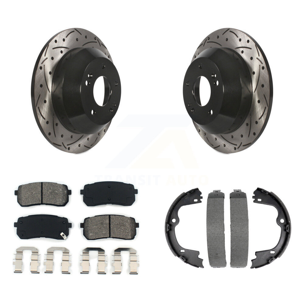 Transit Auto KDS-101320 Disc Brake Kit for 2015-2021 Kia Sedona - Rear