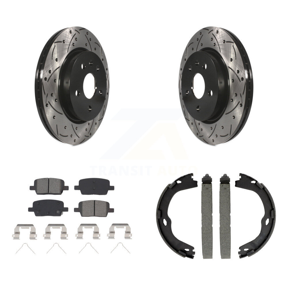 Transit Auto KDS-101325 Disc Brake Kit for 2016-2022 Chevrolet Camaro - Rear