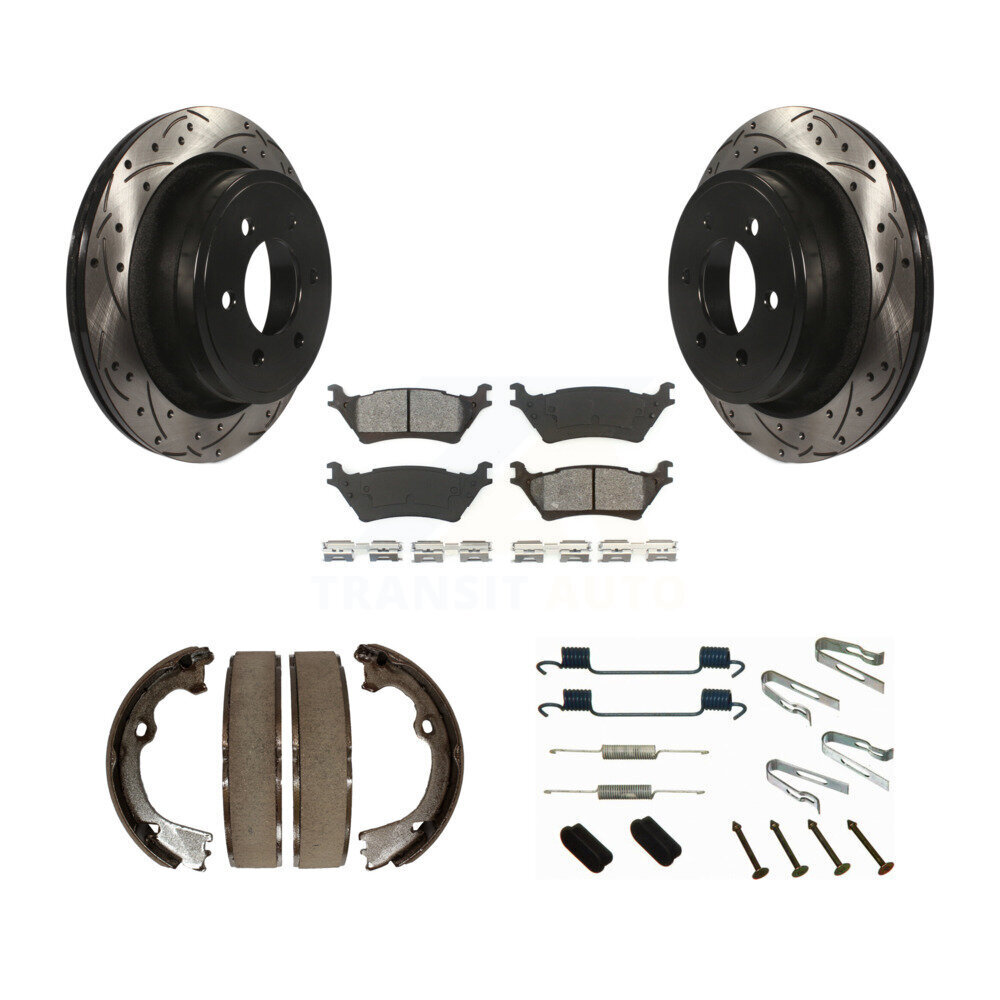 Transit Auto KDS-101440 Disc Brake Kit for 2012 Ford F-150 - Rear