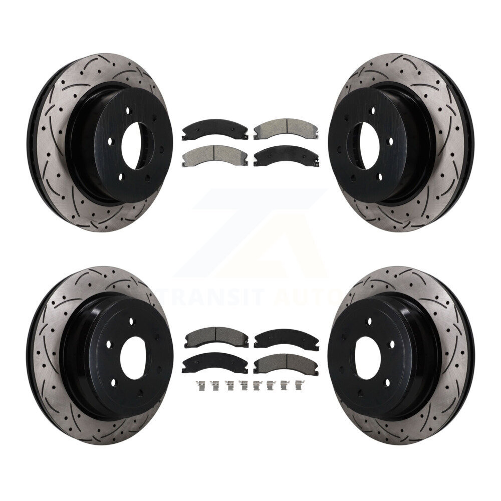 Transit Auto - KDS-101608 - Front and Rear Disc Brake Kits