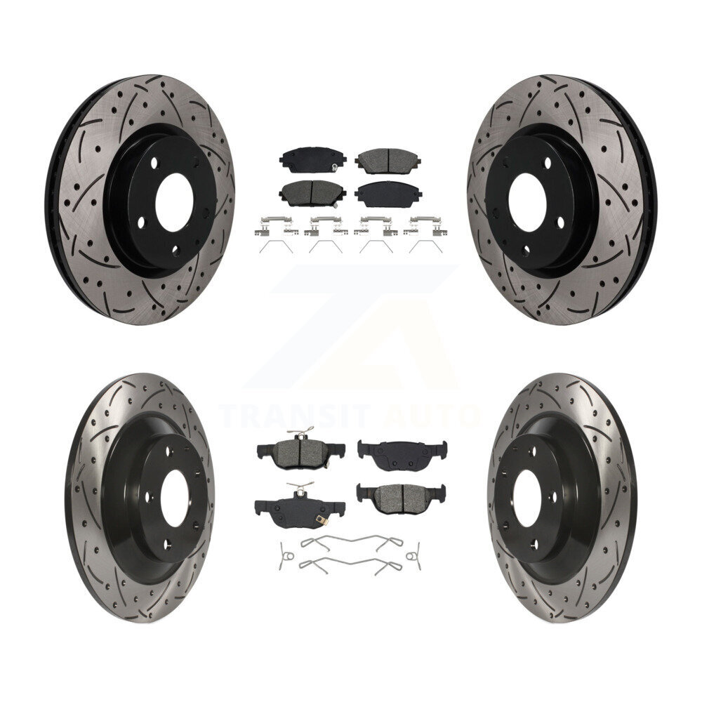 Transit Auto - KDS-101629 - Front and Rear Disc Brake Kits