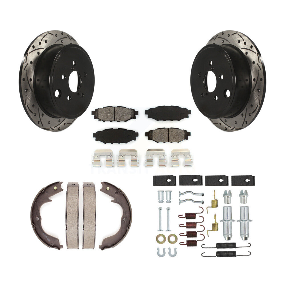 Transit Auto KDS-101753 Disc Brake Kit for 2011 Subaru Impreza - Rear