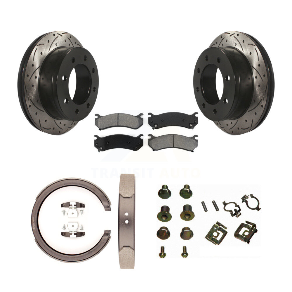 Transit Auto KDS-101776 Disc Brake Kit for 2004 GMC Sierra 2500 - Rear