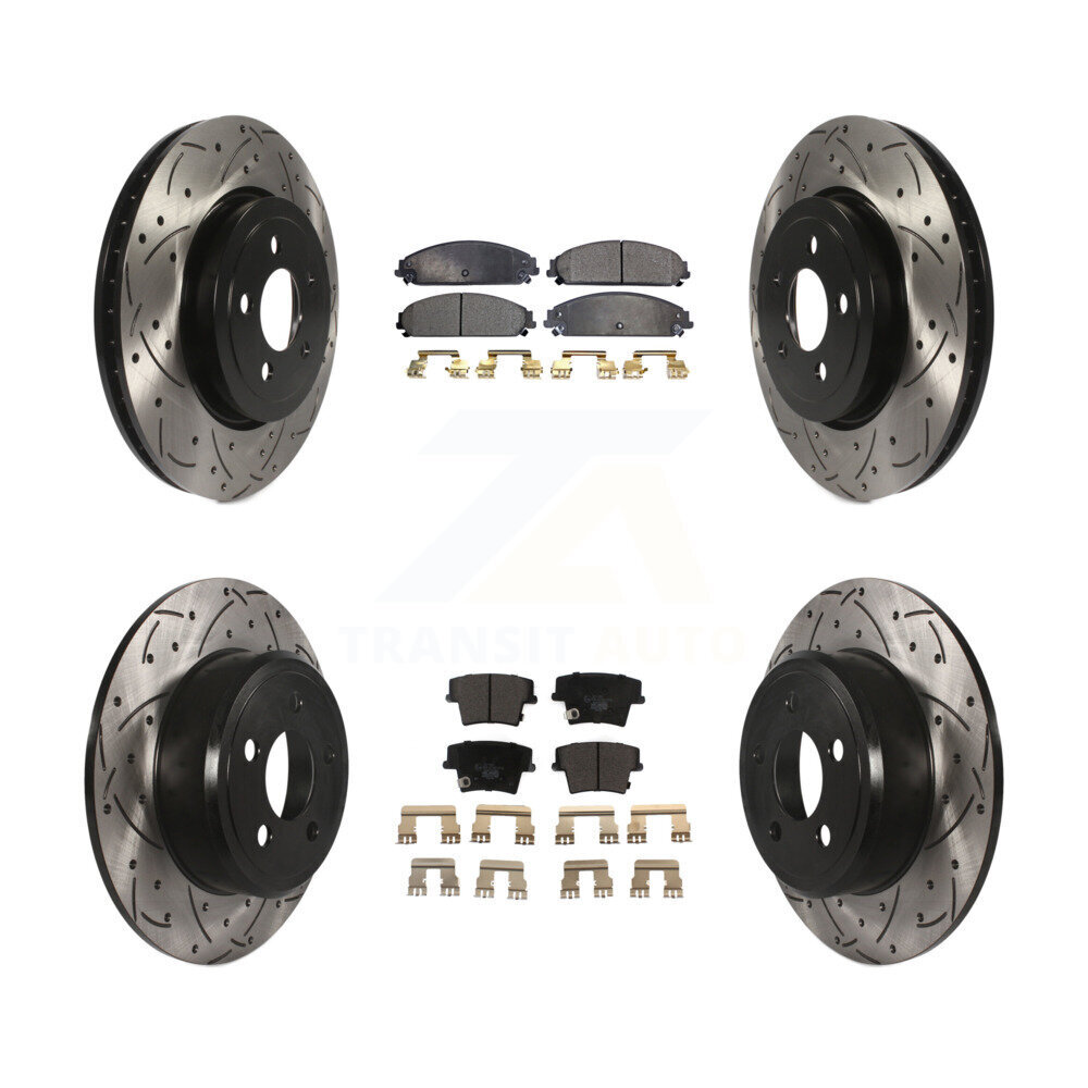 Transit Auto KDT-100255 Disc Brake Kit for 2005-2006 Chrysler 300 - Front and Rear