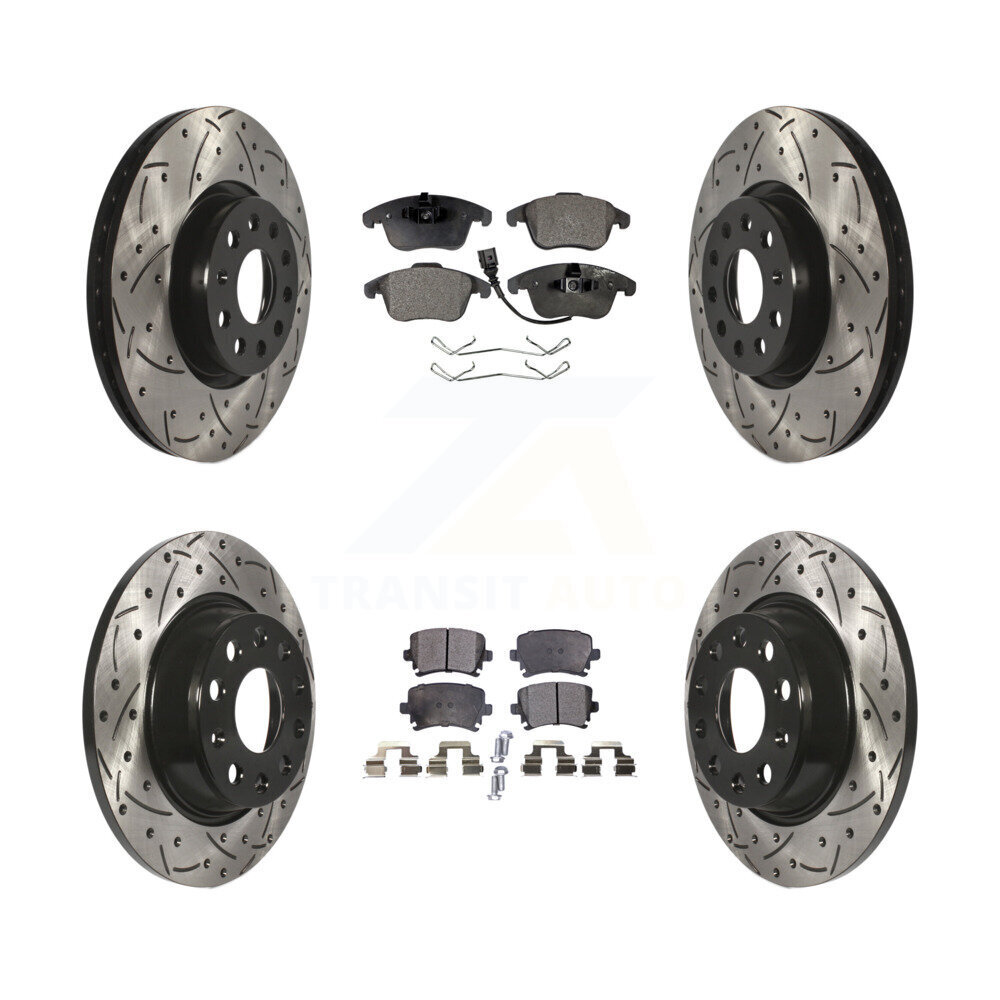 Transit Auto - KDT-100305 - Front and Rear Disc Brake Kits