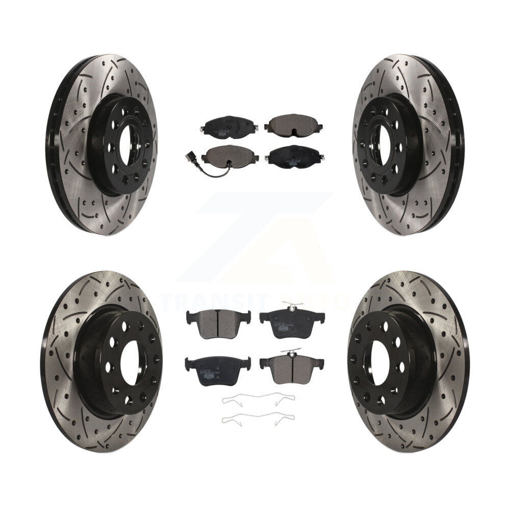 Transit Auto - KDT-100597 - Front and Rear Disc Brake Kits